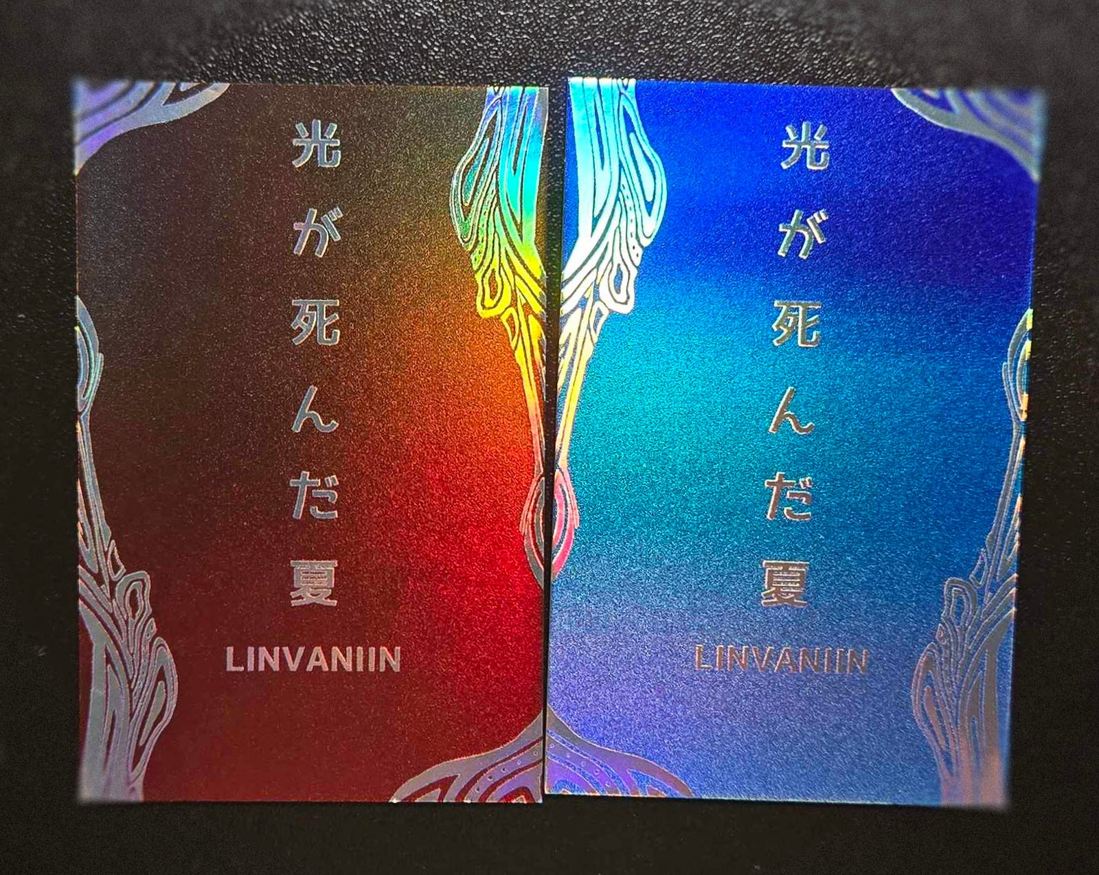 PREORDER] The Summer Hikaru Died Holographic Photocards | linvaniin